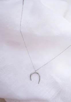 Store Collier Sude - argentéEasy Clothes Colliers