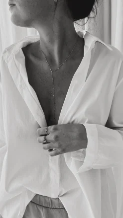 Fashion Collier Tiffen doré | Collier en décolleté | Prêt-à-porter en ligne | Easy Clothes Colliers