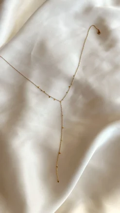 Fashion Collier Tiffen doré | Collier en décolleté | Prêt-à-porter en ligne | Easy Clothes Colliers