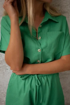 Best Combinaison Madeline - verteEasy Clothes Femme Combinaisons