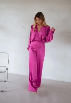 Hot Combinaison Marylou - framboiseEasy Clothes Femme Combinaisons