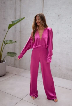 Hot Combinaison Marylou - framboiseEasy Clothes Femme Combinaisons