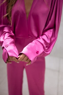 Hot Combinaison Marylou - framboiseEasy Clothes Femme Combinaisons