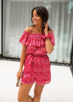 Discount Combishort Frida CREATION - à motifsEasy Clothes Femme Combinaisons