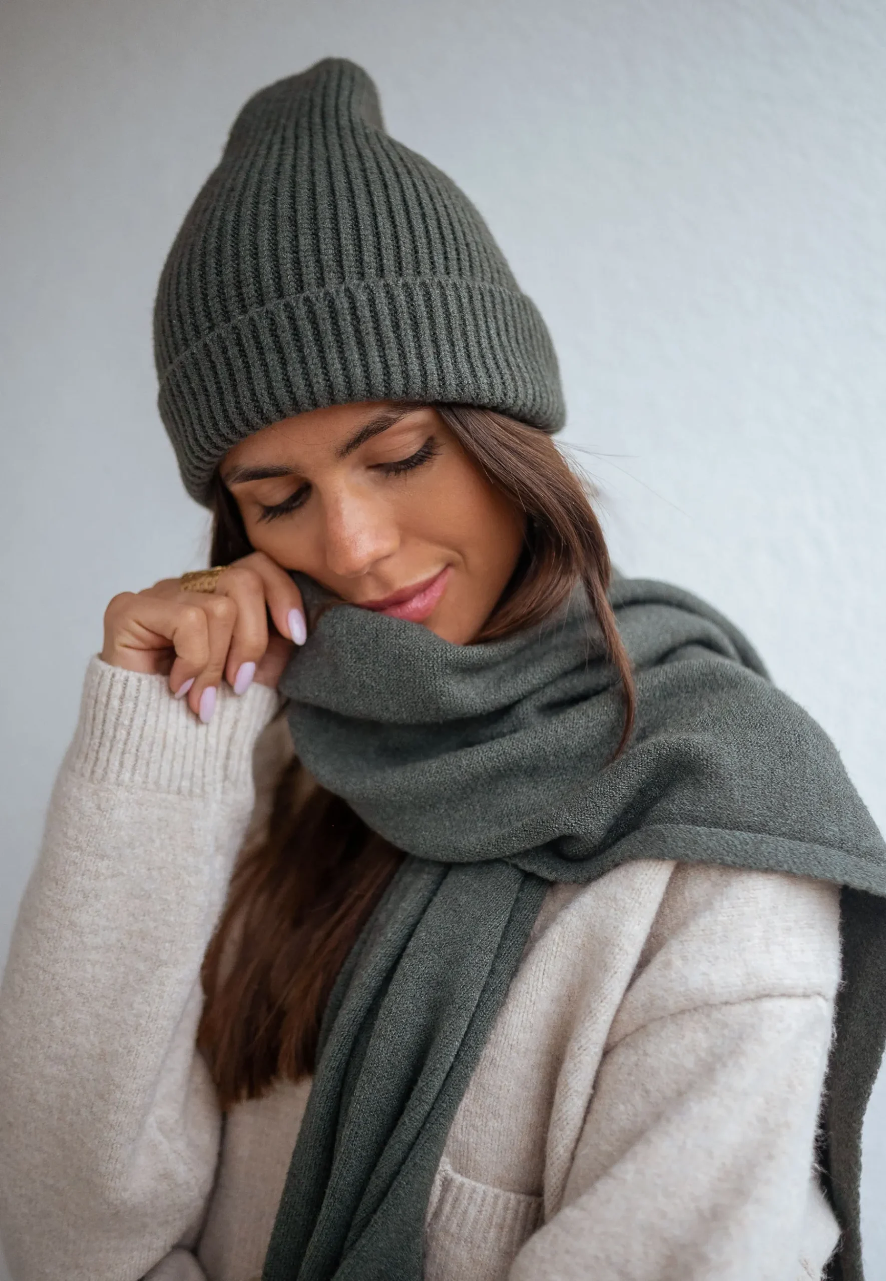 New Echarpe Devin - kakiEasy Clothes Echarpes & Foulards