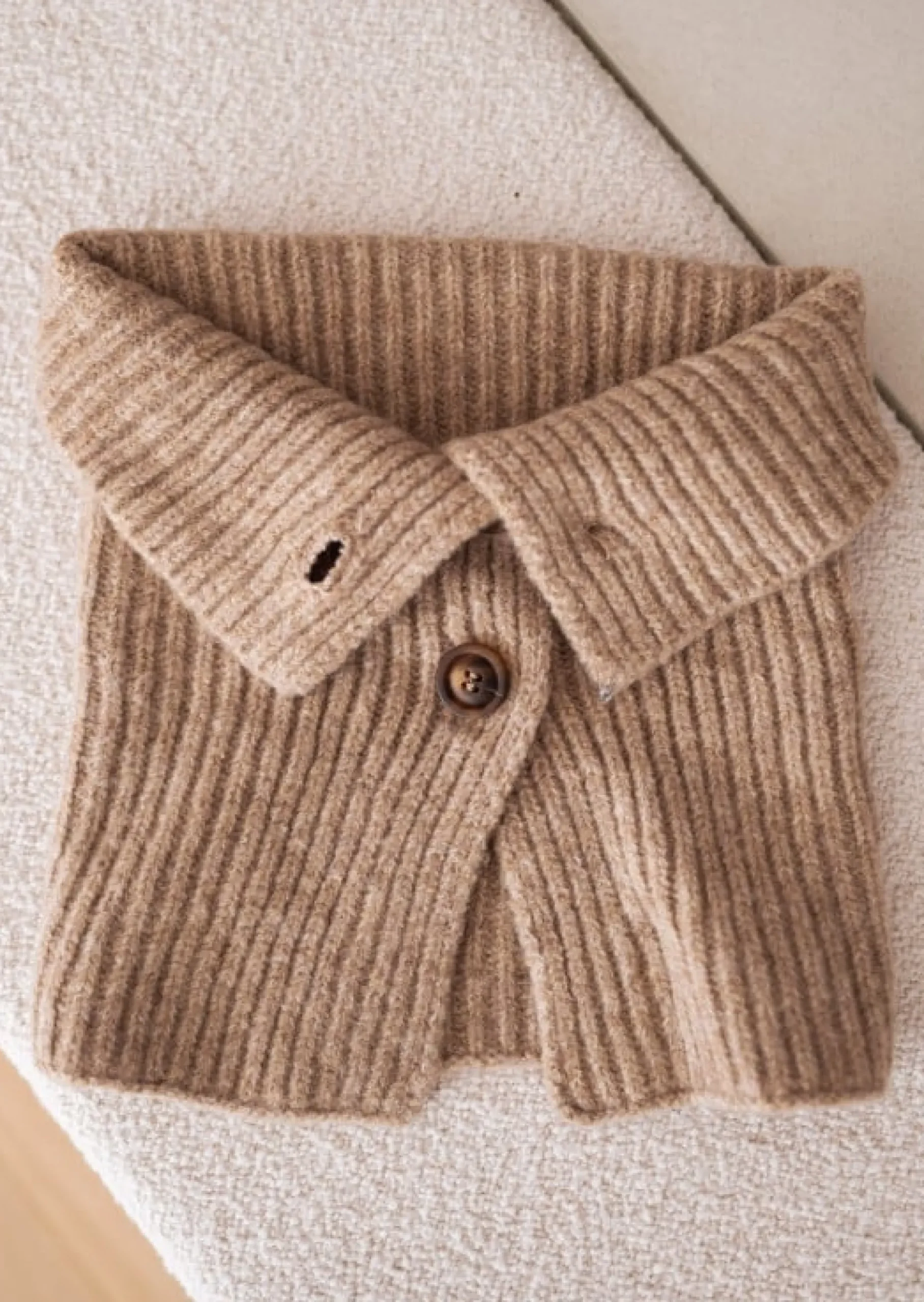 Cheap Echarpe Oxford - Beige - Col Montant - DouceEasy Clothes Echarpes & Foulards