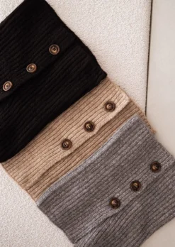 Hot Echarpe Oxford - Grise - Col Montant - DouceEasy Clothes Echarpes & Foulards