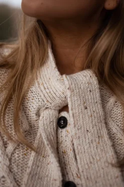 Store Gilet Bachir - beigeEasy Clothes Femme Pulls & Gilets