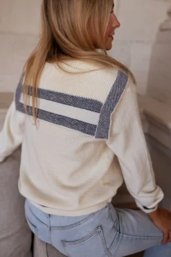 Online Gilet Daryl - écruEasy Clothes Femme Pulls & Gilets