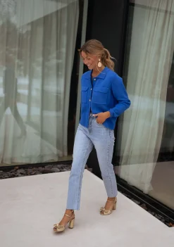 Flash Sale Gilet Fika - bleu roiEasy Clothes Femme Pulls & Gilets