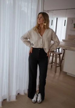 Store Gilet Gaston - beigeEasy Clothes Femme Pulls & Gilets