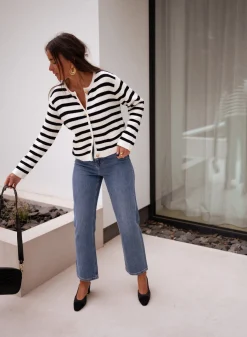 Clearance Gilet Jeanne - à lignesEasy Clothes Femme Pulls & Gilets