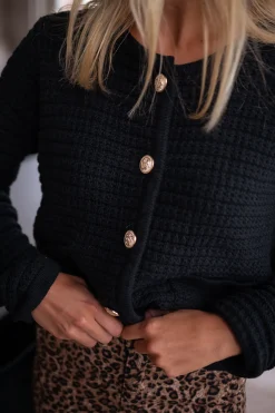 Shop Gilet Lyno - noirEasy Clothes Femme Pulls & Gilets