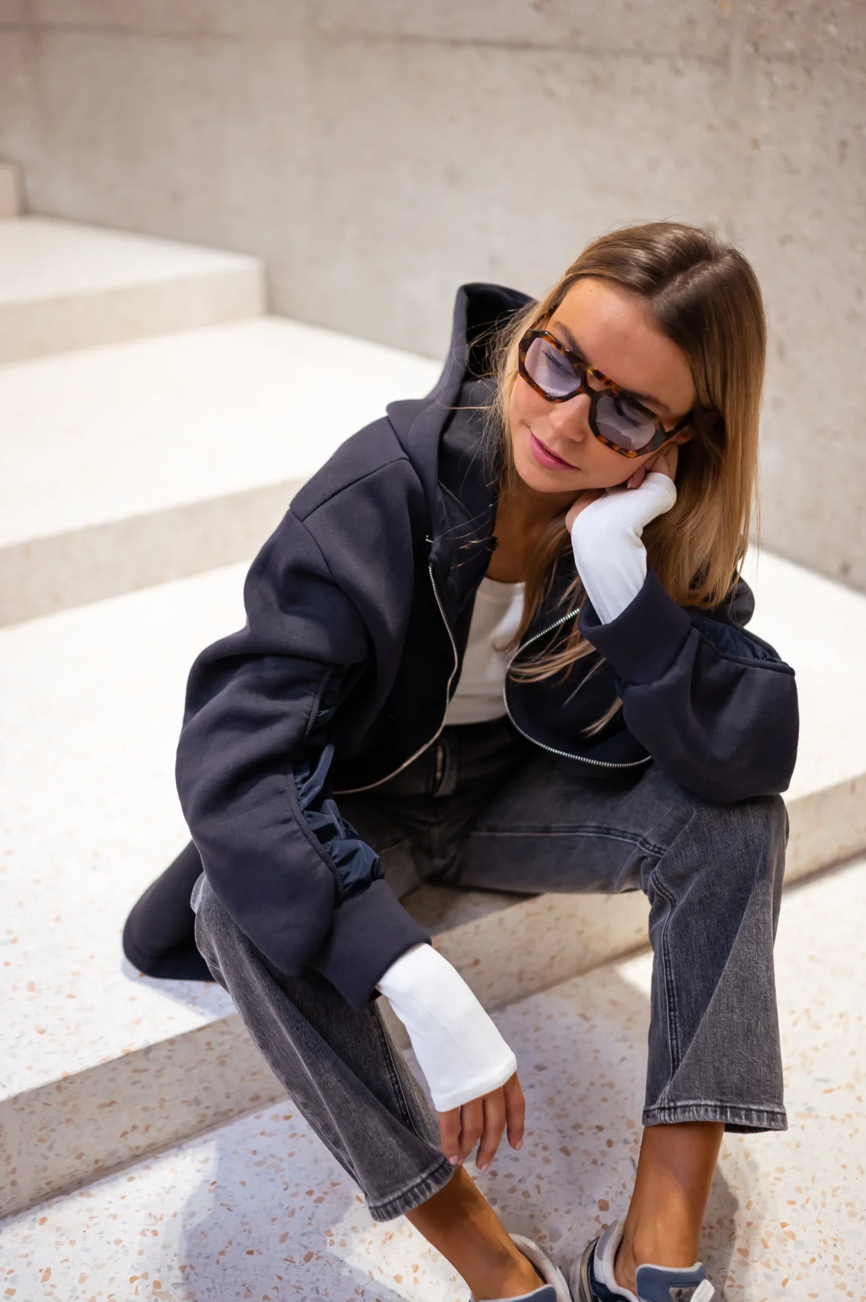 Discount Gilet Marza - BleuEasy Clothes Femme Pulls & Gilets