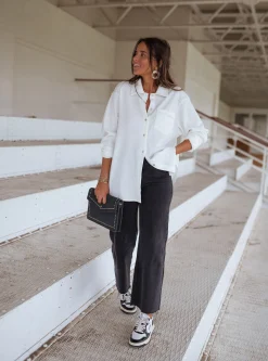 Cheap Jeans Bastian - gris foncéEasy Clothes Femme Jeans