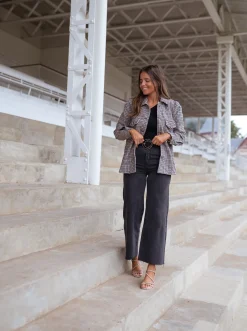 Cheap Jeans Bastian - gris foncéEasy Clothes Femme Jeans