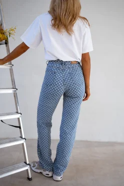 Flash Sale Jeans Donald - À Motifs - Taille HauteEasy Clothes Femme Jeans