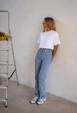 Flash Sale Jeans Donald - À Motifs - Taille HauteEasy Clothes Femme Jeans