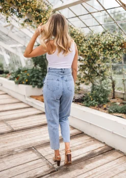 Fashion Jeans Harvey - bleuEasy Clothes Femme Jeans