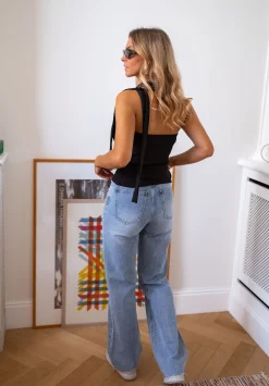 Best Sale Jeans Houston - bleuEasy Clothes Femme Jeans