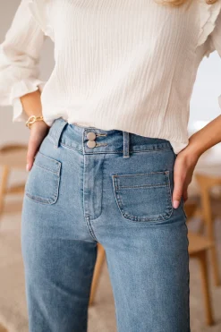 Sale Jeans Hugues - bleu clairEasy Clothes Femme Jeans