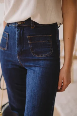 Clearance Jeans Hugues - bleu foncéEasy Clothes Femme Jeans