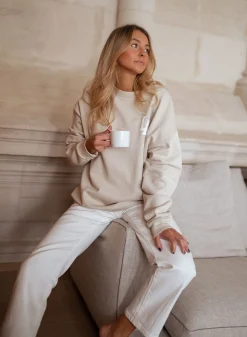 Hot Jeans Solan - blancEasy Clothes Femme Jeans