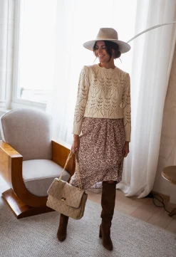 Store Jupe Elyne CREATION - à motifsEasy Clothes Femme Jupes & Shorts