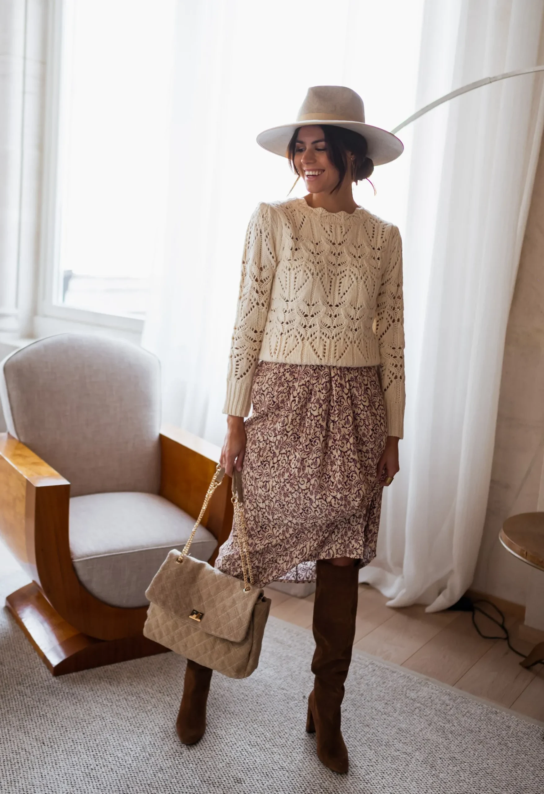 Store Jupe Elyne CREATION - à motifsEasy Clothes Femme Jupes & Shorts