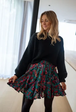 Best Sale Jupe Julie - verte à motifsEasy Clothes Femme Jupes & Shorts