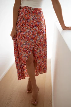 Cheap Jupe longue Charlie - à fleursEasy Clothes Femme Jupes & Shorts