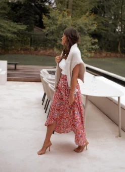 Cheap Jupe longue Charlie - à fleursEasy Clothes Femme Jupes & Shorts