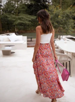 Cheap Jupe longue Charlie - à fleursEasy Clothes Femme Jupes & Shorts