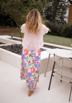 Cheap Jupe longue Nancy - à fleursEasy Clothes Femme Jupes & Shorts