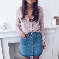 Discount Jupe Mazarine - bleue claireEasy Clothes Femme Jupes & Shorts