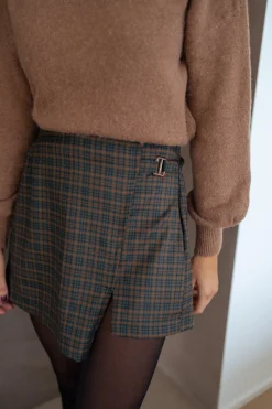 Best Jupe short Hans - à carreauxEasy Clothes Femme Jupes & Shorts