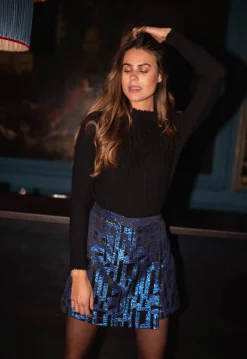 Outlet Jupe-short Still CREATION - bleuEasy Clothes Femme Jupes & Shorts