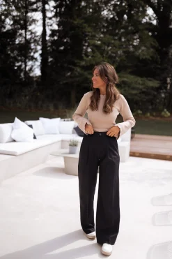 Hot Pantalon Anas - noirEasy Clothes Femme Pantalons