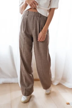 Discount Pantalon Arthur - chocolatEasy Clothes Femme Pantalons