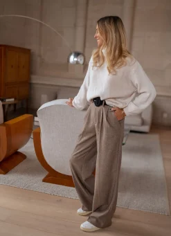 Discount Pantalon Arthur - chocolatEasy Clothes Femme Pantalons