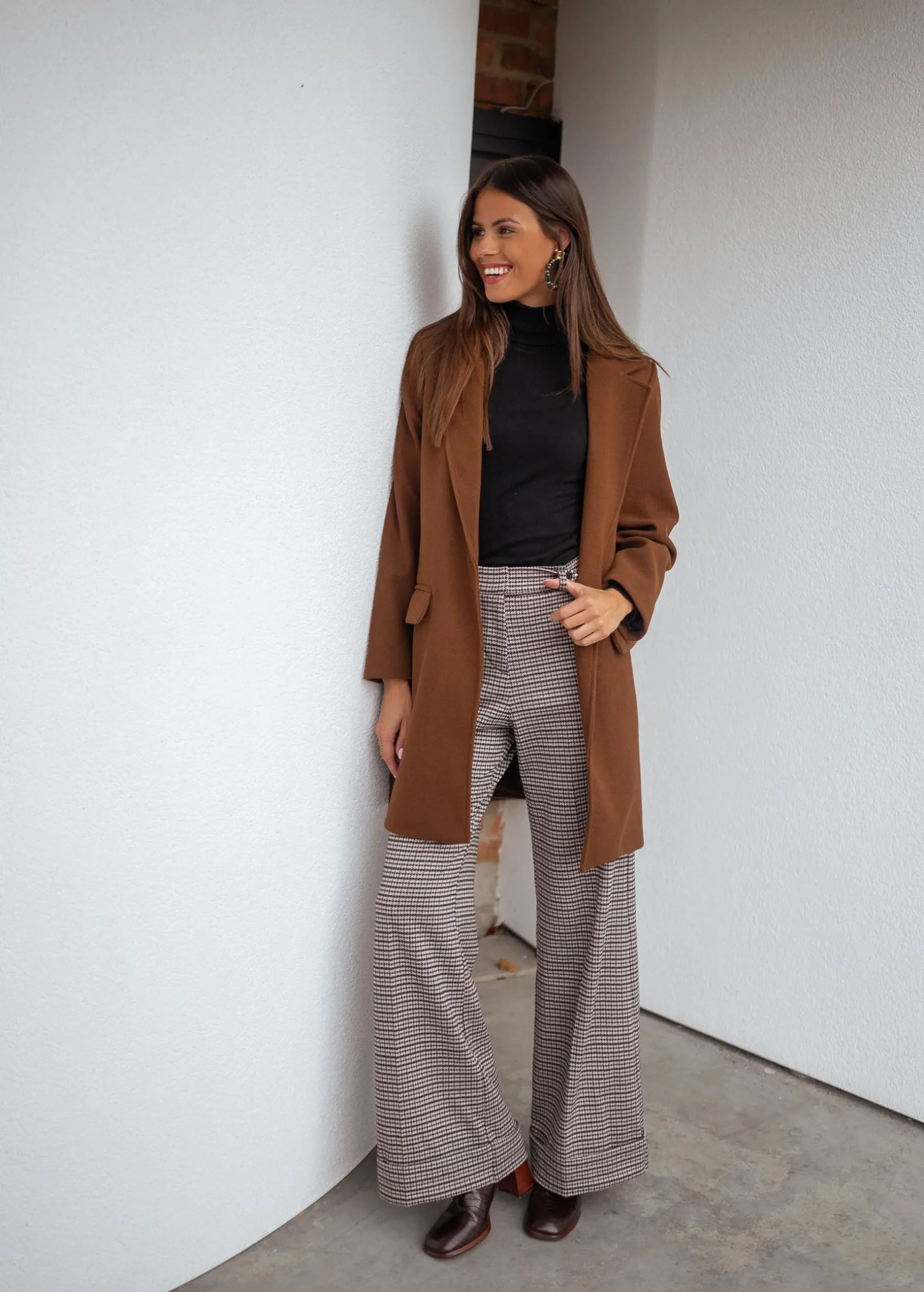 Shop Pantalon Delf CREATION - à carreauxEasy Clothes Femme Pantalons