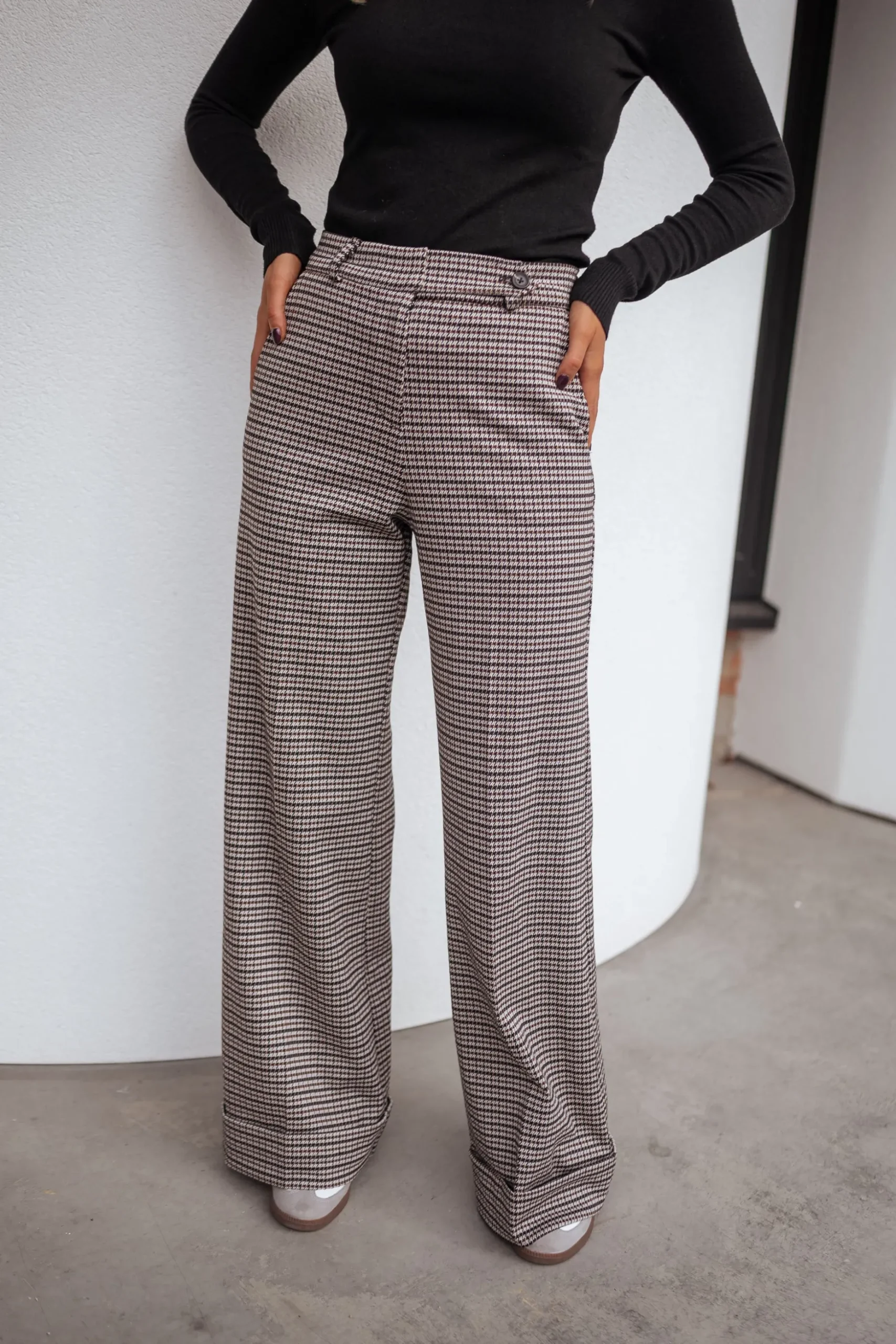 Shop Pantalon Delf CREATION - à carreauxEasy Clothes Femme Pantalons