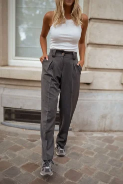 Store Pantalon Ellie - grisEasy Clothes Femme Pantalons