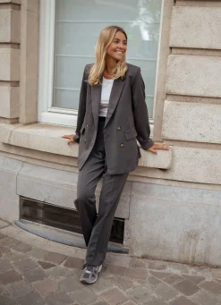 Store Pantalon Ellie - grisEasy Clothes Femme Pantalons