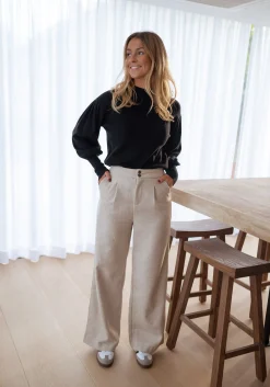 Online Pantalon Marcus - beigeEasy Clothes Femme Pantalons