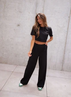 Cheap Pantalon Marius - noirEasy Clothes Femme Pantalons