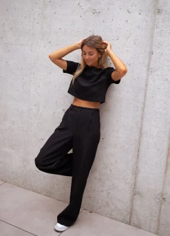 Cheap Pantalon Marius - noirEasy Clothes Femme Pantalons