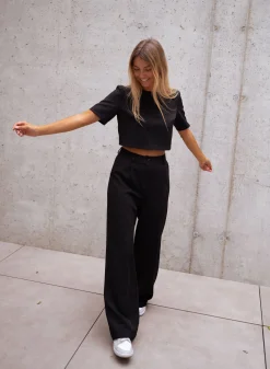 Cheap Pantalon Marius - noirEasy Clothes Femme Pantalons