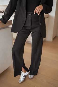 Discount Pantalon Sulli CREATION - noirEasy Clothes Femme Pantalons