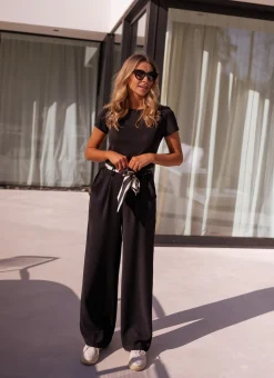 Hot Pantalon Vanina - noirEasy Clothes Femme Pantalons